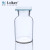  垒固 玻璃集气瓶 气体收集瓶磨砂带盖气体瓶 500ml 玻璃集气瓶 