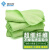 食安库（SHIANKU）超细纤维珍珠抹布 工厂药厂车间 无尘布不掉毛清洁毛巾 绿色10条装（35*50cm）