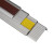 铝合金楼梯防滑条台阶踏步防滑条橡胶防撞压条金属护角收口条 SLK-60*21胶条款(1米)