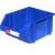 得豫工品 货架零件盒收纳盒加厚组合式塑料斜口工具盒 350*280*184mm