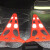 京速 公路设施防护警示反光锥 禁止停车锥形路障锥 卡片式折叠路锥 红色  单位:个