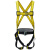 五点式高空作业安全带全身电工安全带户外施工攀岩防坠落保险腰带 安全带+1.5米单绳大挂钩