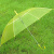 阿尤布渐变彩色透明雨伞男女创意长柄直柄自动伞广告伞定做印字LOGO印刷 黑色(透明款)