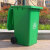 户外垃圾桶240升容量挂车分类带盖商用120小区室外大号环卫箱 50升加厚【棕色】湿垃圾