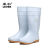 莱尔雨鞋靴白色加厚高筒男女防滑耐油耐酸碱厂工作防水靴 莱尔白色靴 36
