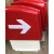 私营加油站进出入口指示灯箱标识标牌加油站指示灯箱中国石化 85高 60宽 85-60