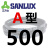 三力士（SANLUX）三角带a型皮带500A530A560A580A600A610A630A660A686A710Li A500 Li