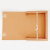赫思迪格 牛皮纸档案盒 资料盒加厚文件包装盒 无酸款 31*22cm 侧宽5cm HGJ-1137