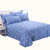 加厚床单单件纯棉斜纹1.5米1.8m2.0双人床单人宿舍被单100%全棉布 爱琴海 1.5米床：2.0x2.3m