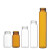 兰诗（LAUTEE）SY4063  透明螺口玻璃瓶 试剂瓶样品瓶种子瓶药瓶棕色10ML 100个