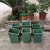 适用于户外环保内筒分类垃圾桶内胆桶塑料桶方形梯形铝塑复合材料 塑料梯形(34+23)X30.5X49.5cm