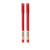 晨光红笔优品agpa1701中性笔黑色0.5mm针管学生用水笔芯签字笔 书写红色笔2支 无