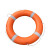 星工（XINGGONG） 国标救生圈 成人船用浮圈带反光条橙色 加厚全塑
