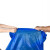 标燕【110*115cm特厚10只】航空垃圾袋蓝色大垃圾袋大号手提式自动收口抽绳收纳袋 BY03