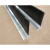 h/f型铝合金条刷F型工业防尘毛刷条机柜毛条机床门底门窗密封毛刷 加厚型毛高50mm