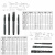 丝锥含钴先端螺旋丝攻不锈钢专用M2-M16丝锥 M5*0.8螺旋
