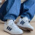 阿迪达斯 （adidas）男鞋夏季新款运动鞋简约百搭低帮小白鞋板鞋休闲鞋子 GZ7969白色 44
