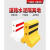 北京道路安全防撞墩 黄黑色水泥隔离墩 坚固耐用 分流道路墩定 200x80x15x50CM