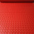 豫之韵 PVC地垫塑料防水浴室厨房脚垫楼梯门垫车间仓库走廊防滑垫 红色牛津耐用款厚1.3mm 1.0米宽1米长