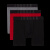 Jordan男子平角内裤3条春季新款运动针织舒适HF1883 687多色 S