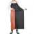 有豫 PVC防水防油加厚围裙软皮成人水产屠宰厨房劳保围裙 单位：套 黑红围裙 110*80