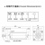 sc双向大推力气缸定制加长行程重型大汽缸小型气动可调 红色 SC40X75