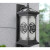 烁室户外太阳能庭院壁灯新中式防水室外楼梯走廊别墅过 长虹福-咖色-接电款小号-60CM