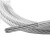 卧虎藏龙 镀锌包塑钢丝绳 透明涂塑钢丝绳带皮PVC钢丝绳包胶晾衣绳 8mm1米 