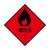 稳斯坦 WST4017 货车运输危险品标识牌 铝板警示货物化学有毒液体有害气体标识贴 爆炸品2类