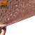 爱柯布洛 小便池地垫 尿斗垫防滑吸水卫生间脚垫43×53cm（6片）棕色 可定制110084