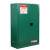 西斯贝尔/SYSBEL WA810450G 杀虫剂安全储存柜FM认证 45Gal/170L 绿色 1台装