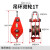 起重滑轮组家用小型省力升降滑车单/双轮吊运吊钩手动1/2/3/5/T吨 国标双轮吊环1T