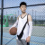耐克（NIKE）男士运动套装 时尚潮流篮球健身跑步训练衣服无袖T恤背心梭织短裤 DH7133-100+BV6856-010 S(165)