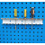 五金工具挂板方孔工具方孔挂板挂钩上墙洞洞板工具孔板工具挂钩板 不锈钢螺丝刀