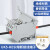 奎神电力（KUICC）UK5-HESI导轨式薄款接线端子排可装保险丝通用终端固定夹 ZB8数字标记条1-10（100套） 