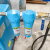 压缩空气过滤器自动排水油水分离冷干机干燥空压机气泵精密过滤器 2.4立方 1.5寸蓝色024P +送手排