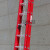 适用于玻璃钢绝缘伸缩梯子直梯升降云梯拉梯电工消防工程梯子两节延伸梯 10级闭合3.25米升起高度5.3米