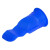 稳斯坦 W408 塑料硅胶蓝色防虫防臭地漏芯 卫生间下水管道不锈钢过滤网 C款45*95mm