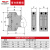 电气熔断器底座熔芯圆筒形rt18-32A64A16A插入式保险丝家用 10*38-3A（10只装）