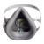 LISM3600防毒面具防毒口罩防异味臭味活性炭装修喷漆化工气体农药工业  3600防毒面具1套+护目镜