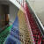 防护网室内天井楼梯防坠网景区吊桥彩色尼龙围网儿童安幼儿园 楼梯防护网5乘0.8米 6厘米网孔