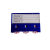 展示分类卡仓库标识牌货架物料标识卡磁性标签库房标识牌货架标牌 蓝色三轮5.5*7.5cm