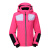 SPH SPORTSPHERE意大利滑雪服女童保暖防水防风棉服青少年滑雪衣套装儿童TIKKY 玫红色N-1 164