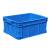 加厚塑料筐周转箱长方形特大号胶框工业箱子收纳盒胶箱储物框筐子 575-300箱（640*430*310） 白色