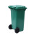 垃圾桶大号带盖商用户外厨房大容量室外分类环卫120升圾圾桶7天发货 蓝色 50*47*93(cm)