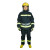 meikang 消防服 3C认证消防员演习应急救援服14式五件套装 170A 41码鞋 1套