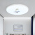欧普源兴超薄LED吸顶灯新中式卧室灯圆简约现卫生间阳台过道走廊灯具 28CM白色三防灯+家和 LED白光