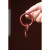 非洲小叶紫檀木雕乾坤圈阴阳环整木手工雕刻随身把玩手把件装饰品 大号6.6cm