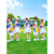 维诺亚幼儿园六一儿童节演出服糖果色裙小学生毕业照班服啦啦队表演服装 主图款 150