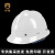 利盾玻璃钢国标加厚透气防护头盔男建筑工地施工领导帽 白色10只装